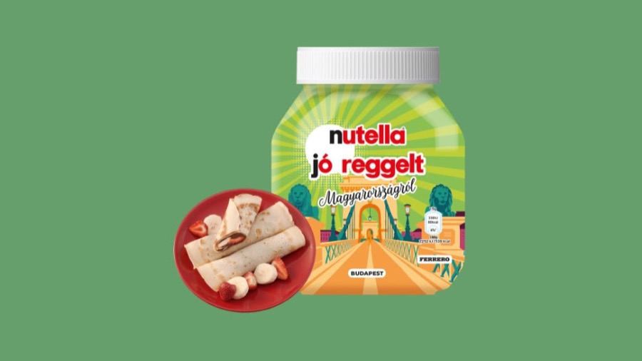 Clatite rulate cu Nutella